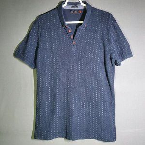 Cactus Men's Cotton Short Sleeve Polo Slim Fit M